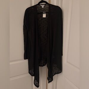 Bar III Classic Black Women's Cardigan